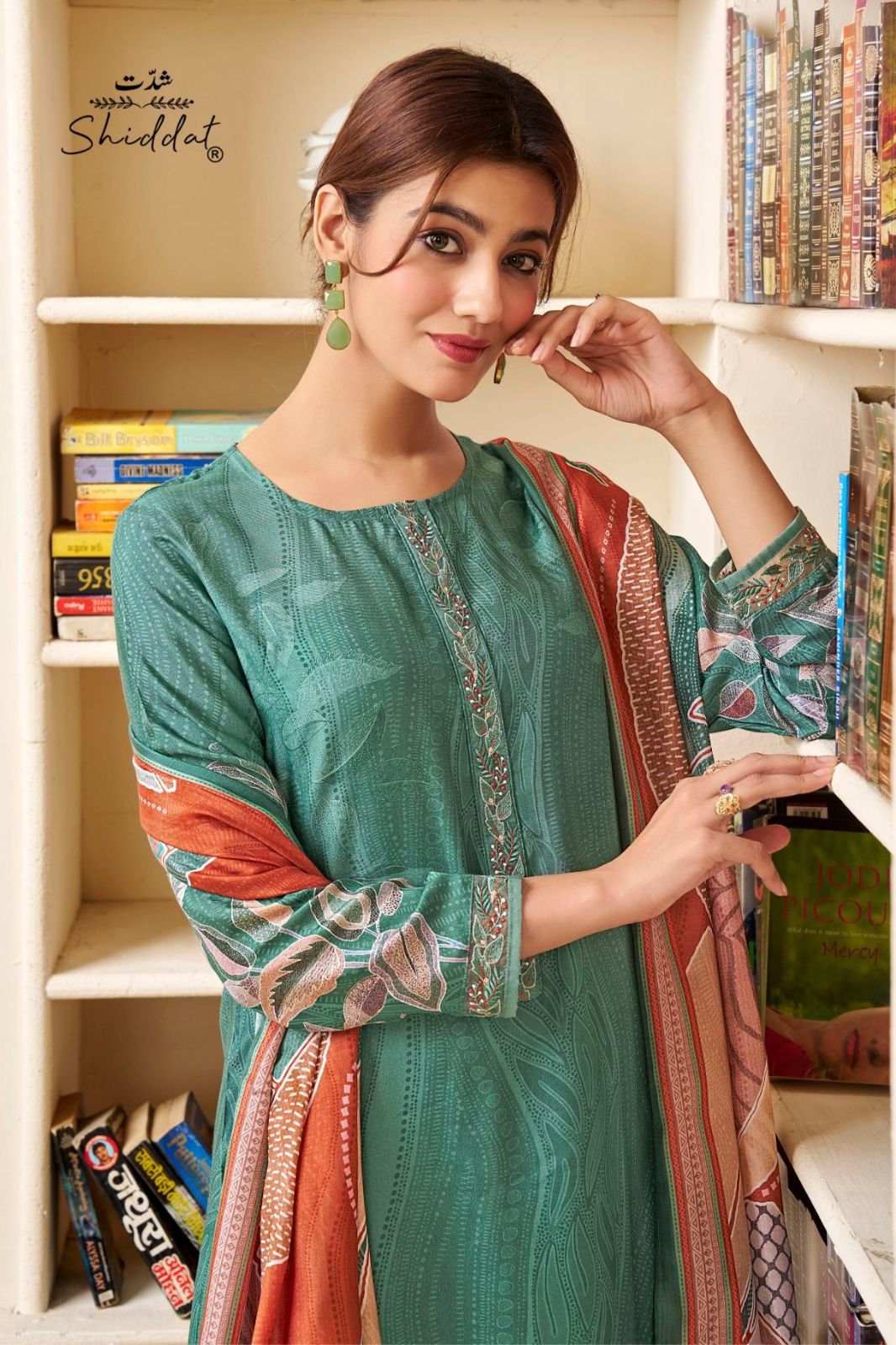 Shiddat Serina 1003 Muslin Salwar Suit 1003 D