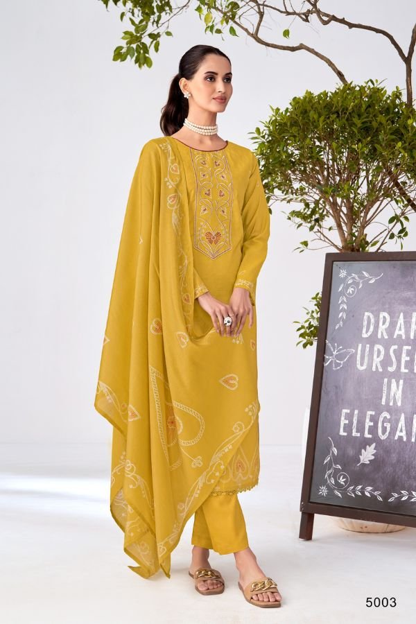 VP Aashiyana Pure Muslin Ladies Suit 5003