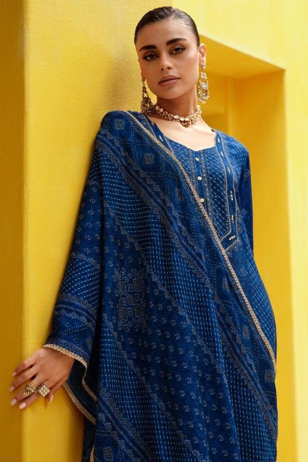 Varsha Fashion Aangan Muslin Ladies Suit AG-02