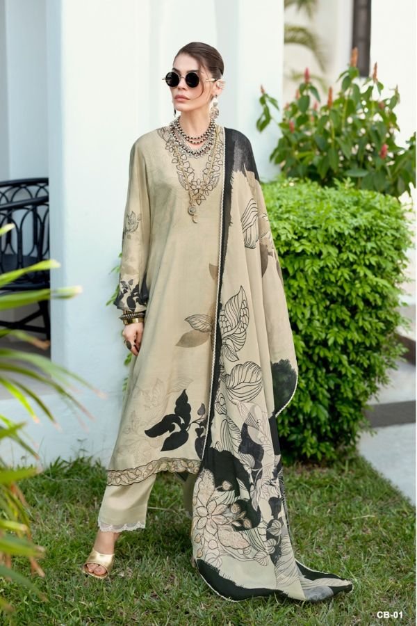 Varsha Fashion Casablanca Muslin Ladies Salwar Suit CB-01