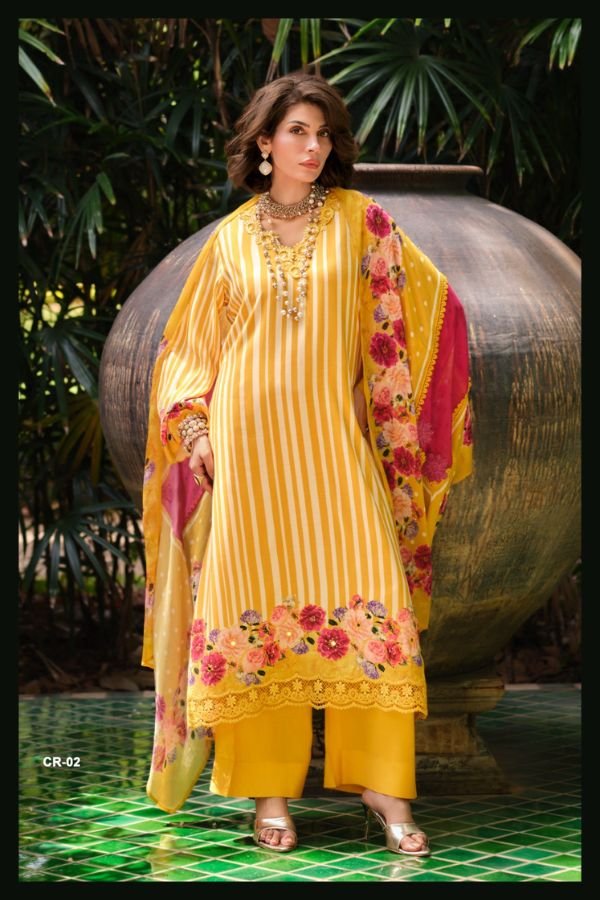 Varsha Fashion Coro Muslin Ladies Suit CR-02