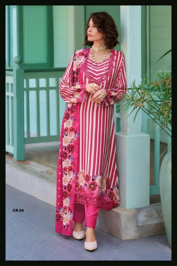 Varsha Fashion Coro Muslin Ladies Suit CR-04