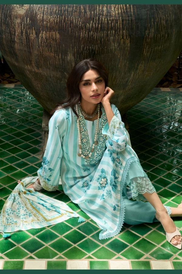 Varsha Fashion Dance Chinnon Chiffon Ladies Suit DC-04