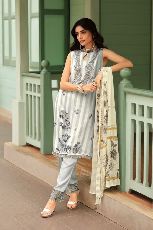 Varsha Fashion Dance Chinnon Chiffon Ladies Suit DC-05