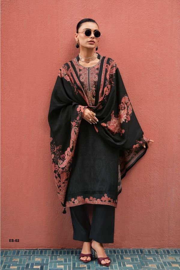 Varsha Fashion Echo Stories Muslin Ladies Suit ES-02