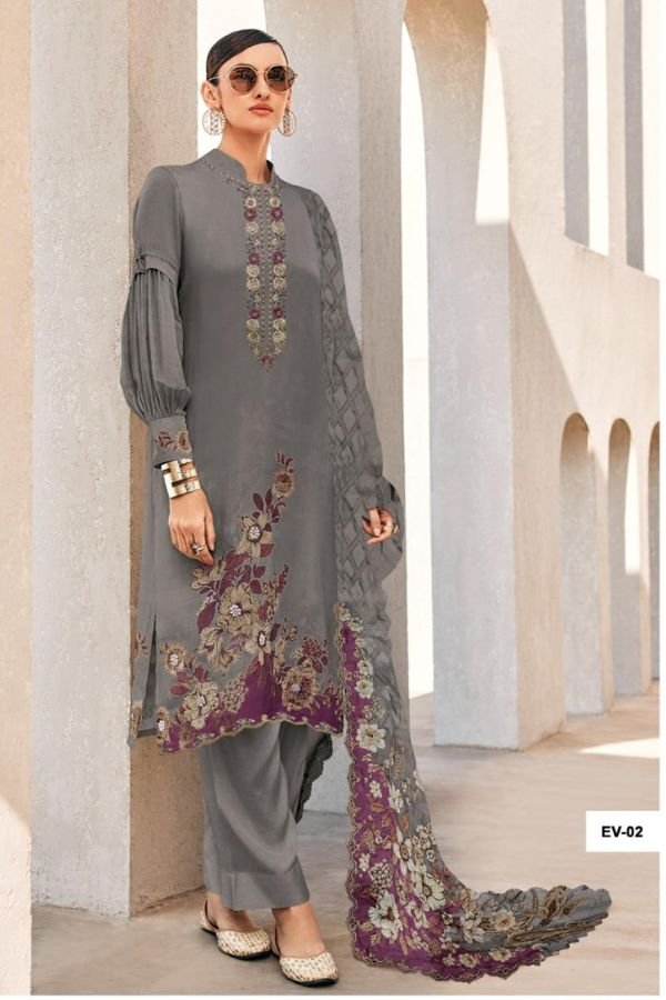 Varsha Fashion Evreen Muslin Ladies Suit EV-02