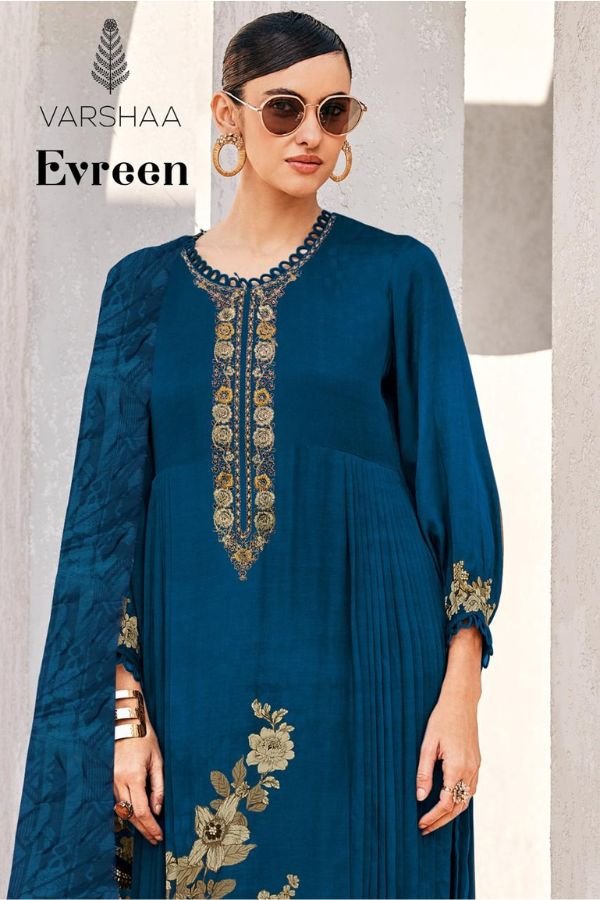 Varsha Fashion Evreen Muslin Ladies Suit EV-03