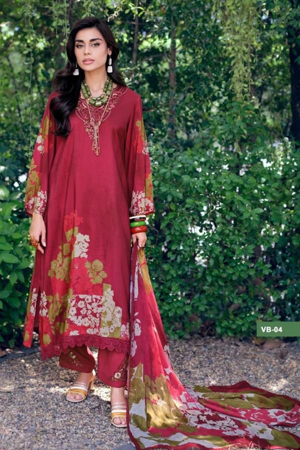 Varsha Fashion Good Vibes Muslin Ladies Salwar Suit VB-04