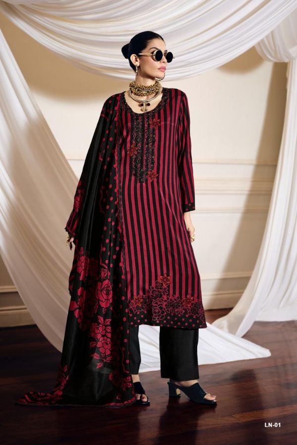 Varsha Fashion Lumina Muslin Ladies Suit LN-01