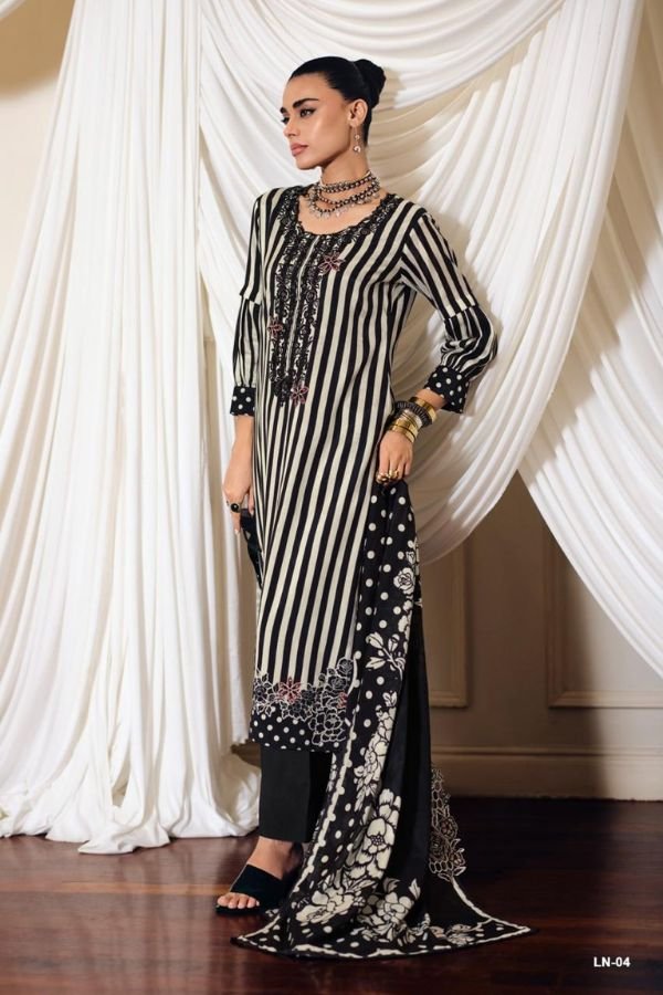 Varsha Fashion Lumina Muslin Ladies Suit LN-04