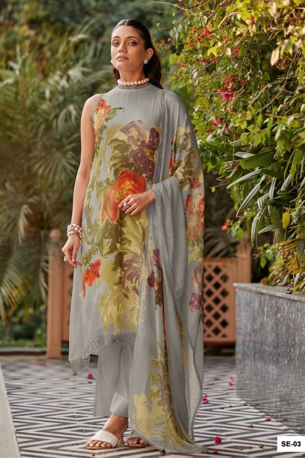 Varsha Fashion Summer Edit Muslin Ladies Salwar Suit SE-03