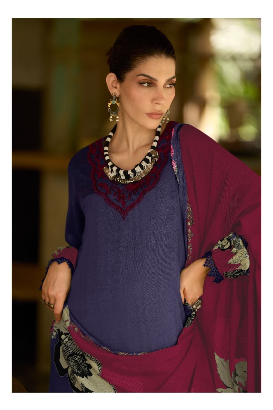 Varsha Fashion Tuscany 2 Muslin Ladies Salwar Suit TC-02