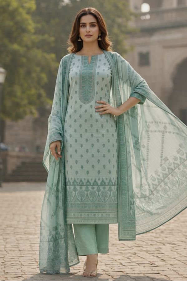 Yes Fab Nazia Lawn Unstitched Ladies Suit 1003