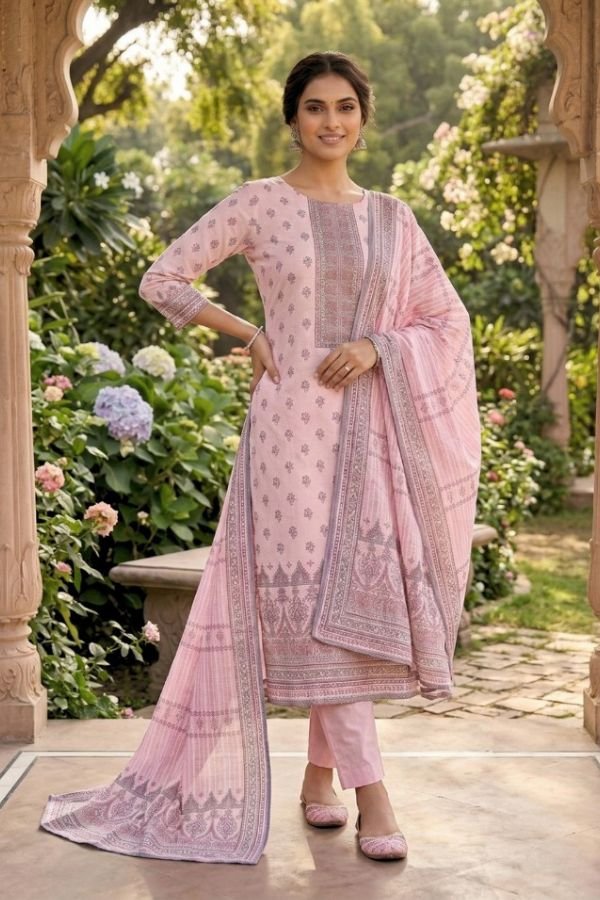 Yes Fab Nazia Lawn Unstitched Ladies Suit 1001