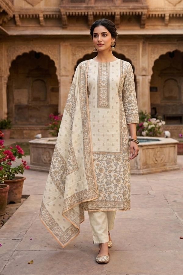 Yes Fab Rudith Lawn Unstitched Ladies Suit 1001