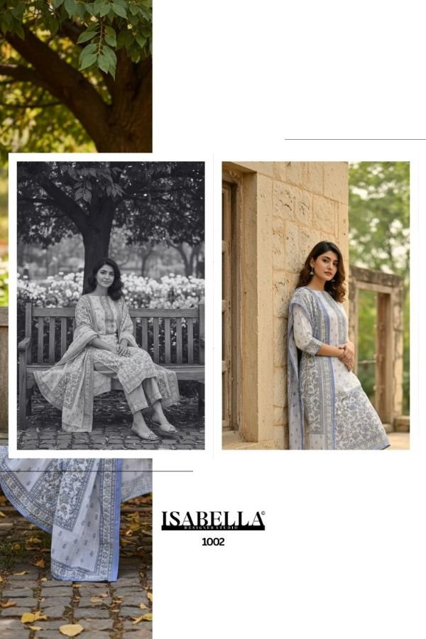 Yes Fab Rudith Lawn Unstitched Ladies Suit 1002