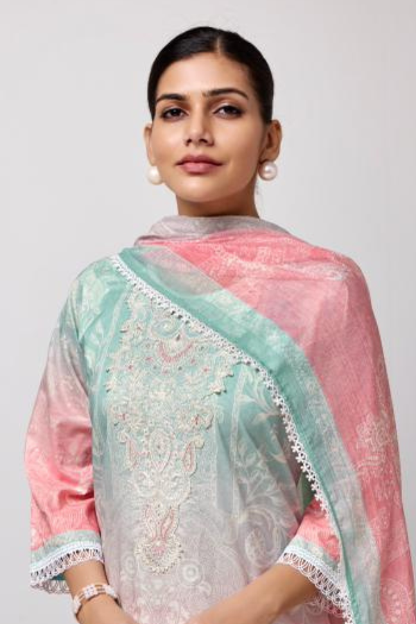 Avon Trendz Satori Superior Lawn Cotton Ladies Suit 102