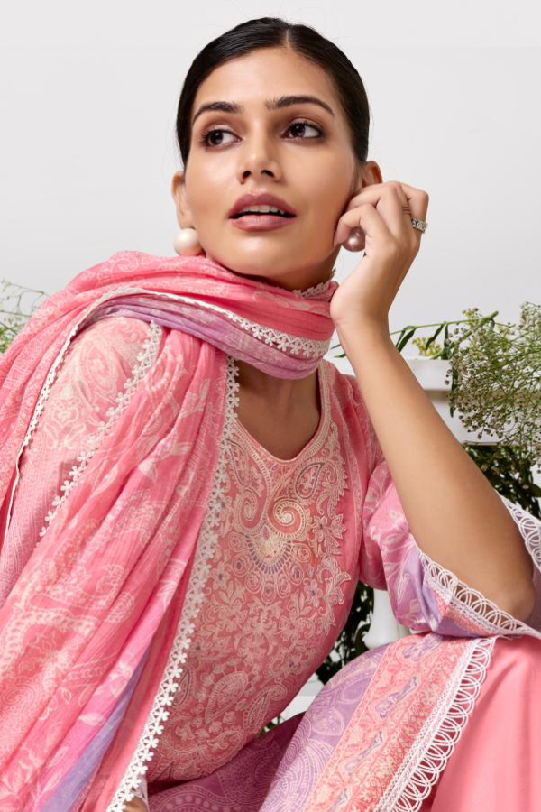 Avon Trendz Satori Superior Lawn Cotton Ladies Suit 104