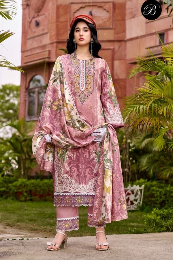 Belliza Designer Studio Gulistaan Pure Cotton Suit 949-002