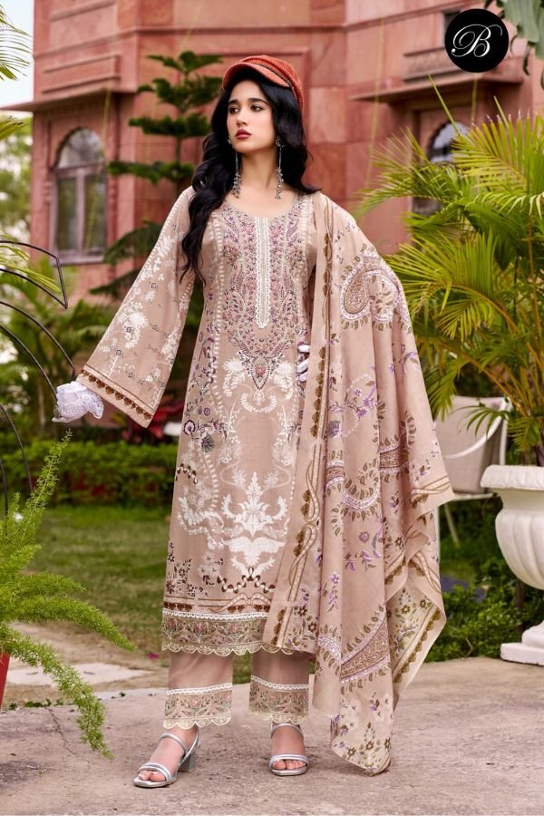 Belliza Designer Studio Gulistaan Pure Cotton Suit 949-005
