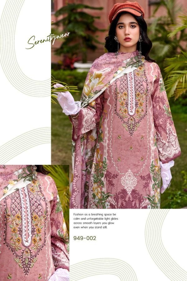 Belliza Designer Studio Gulistaan Pure Cotton Suit 949-002