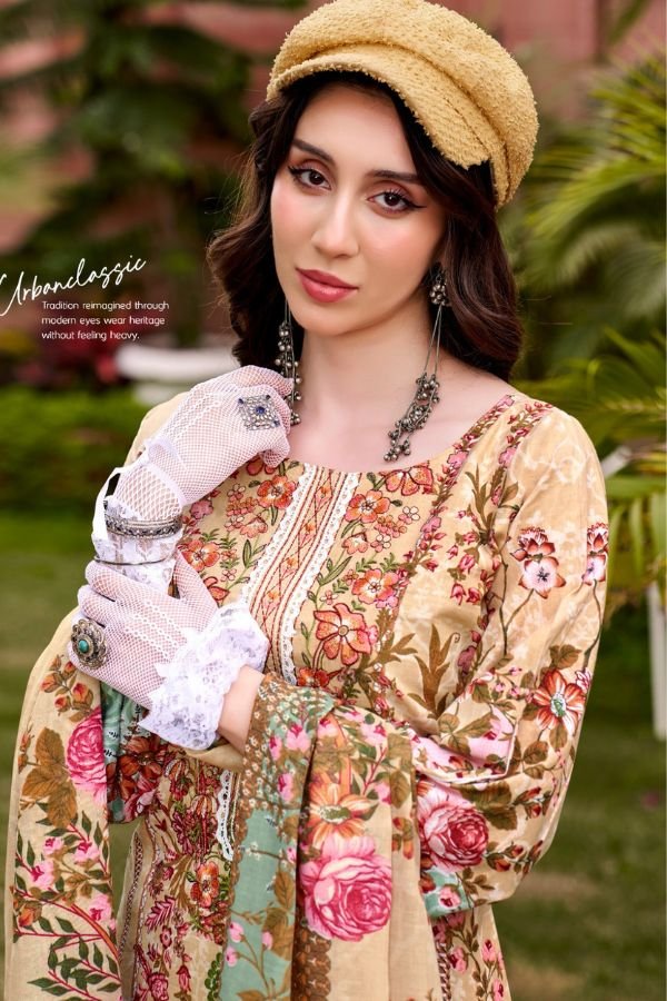 Belliza Designer Studio Gulistaan Pure Cotton Suit 949-003
