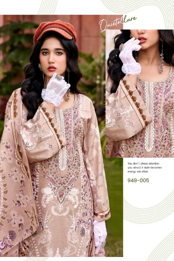 Belliza Designer Studio Gulistaan Pure Cotton Suit 949-005