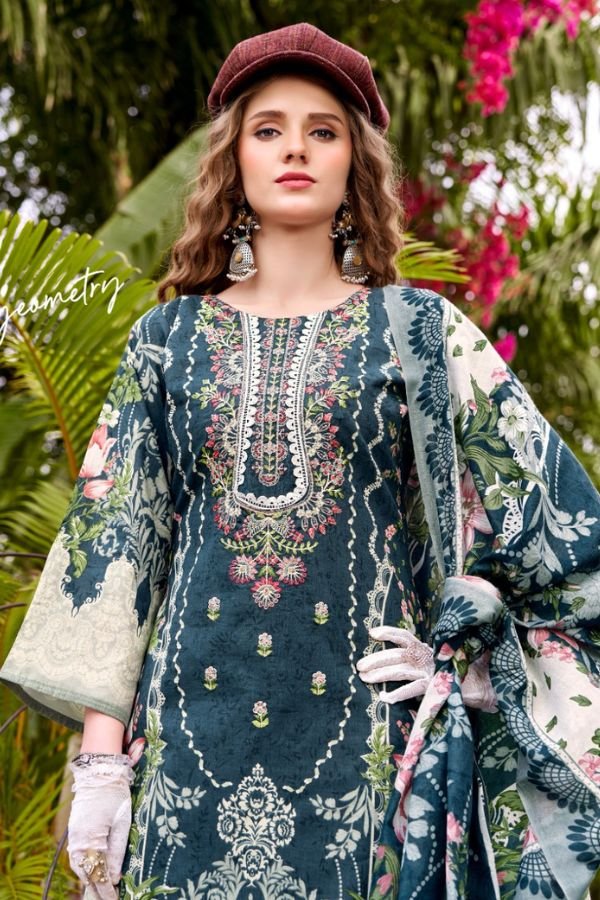 Belliza Designer Studio Gulistaan Pure Cotton Suit 949-006