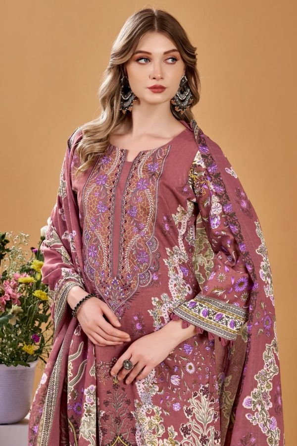 Belliza Designer Studio Naira Vol-145 Pure Cotton Suit 985-002