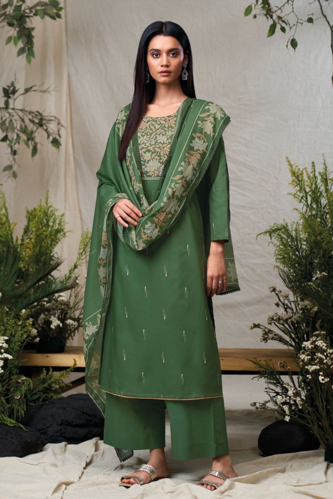 Ganga Fashion Bivanshi S4697 Premium Cotton Suit S4697-C