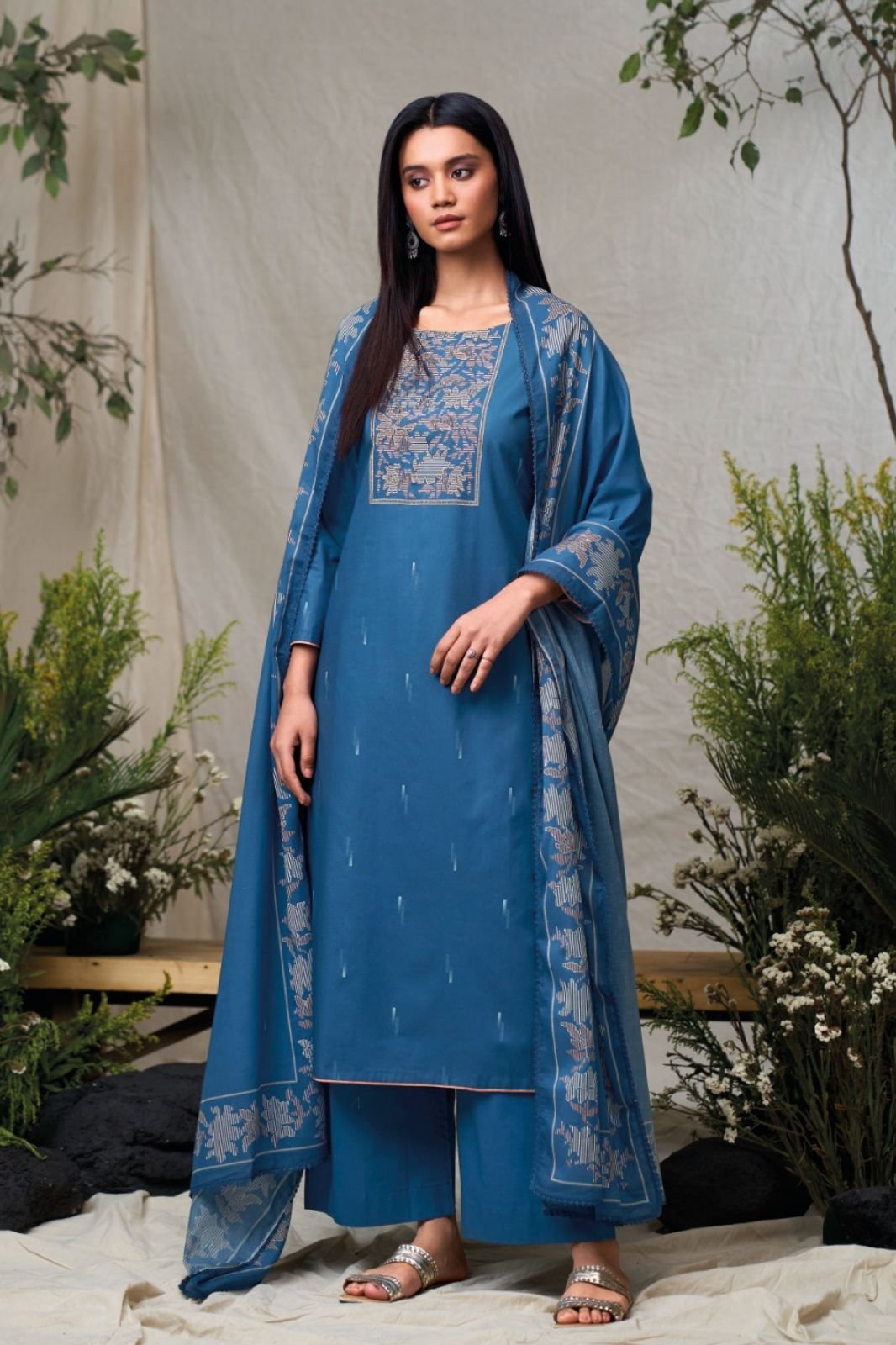 Ganga Fashion Bivanshi S4697 Premium Cotton Suit S4697-D