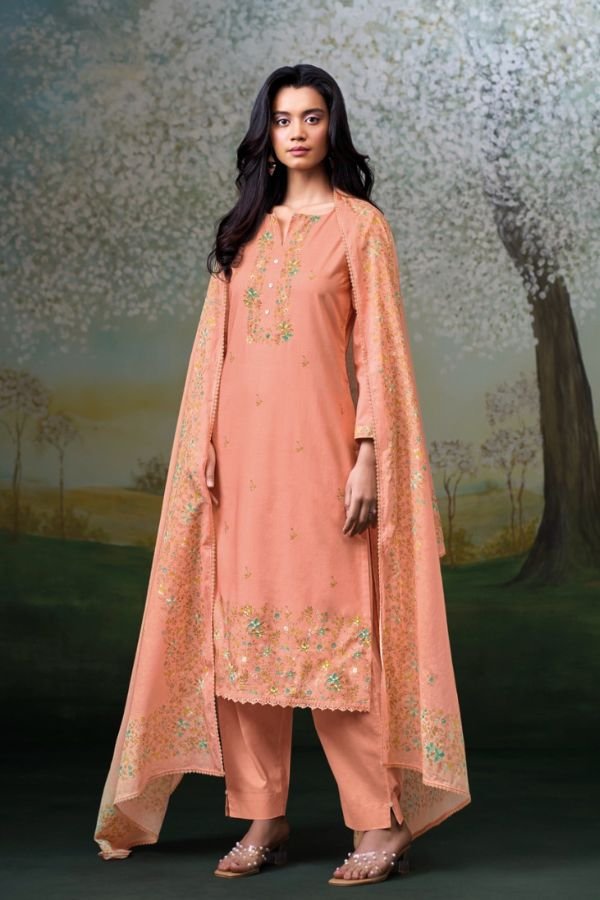 Ganga Fashion Charisha S4698 Premium Cotton Suit S4698-C