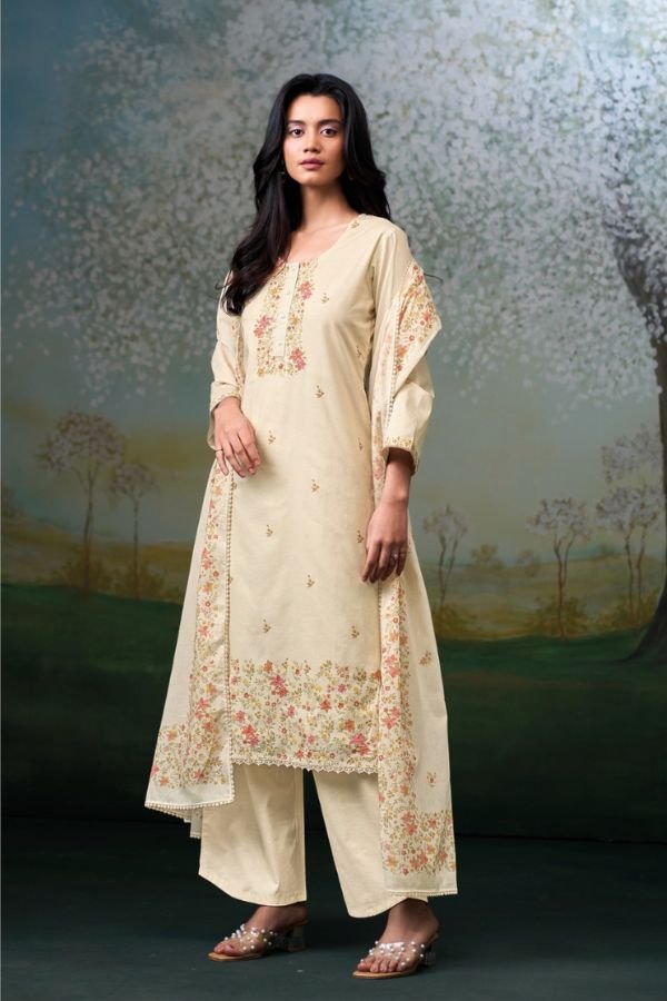 Ganga Fashion Charisha S4698 Premium Cotton Suit S4698-D