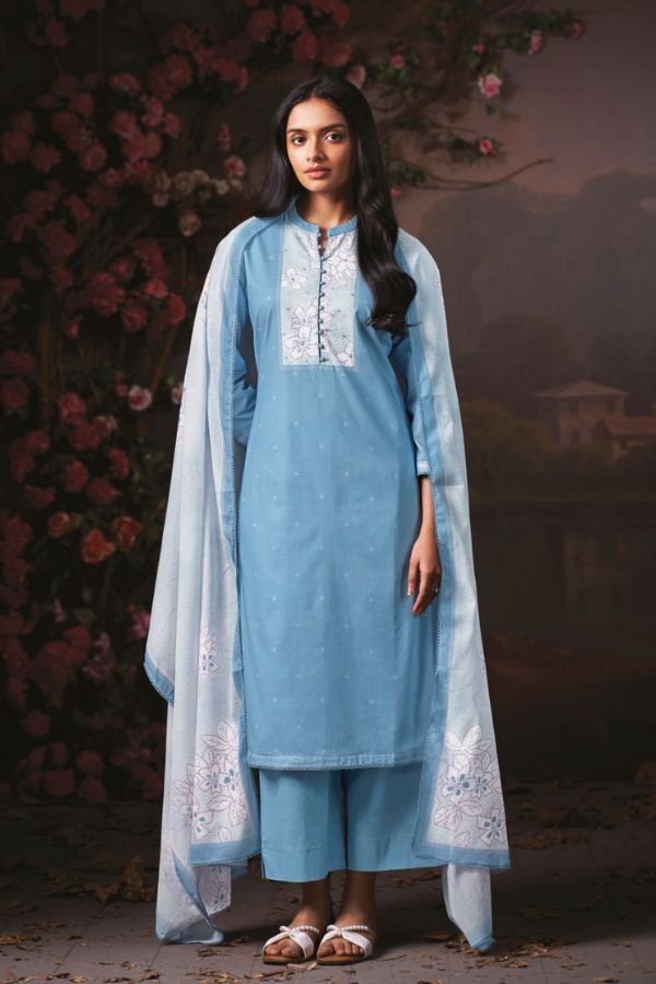 Ganga Fashion Cryska S4882 Premium Cotton Suit S4882-A