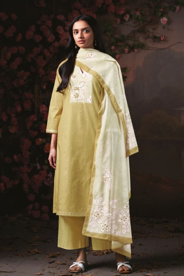 Ganga Fashion Cryska S4882 Premium Cotton Suit S4882-B