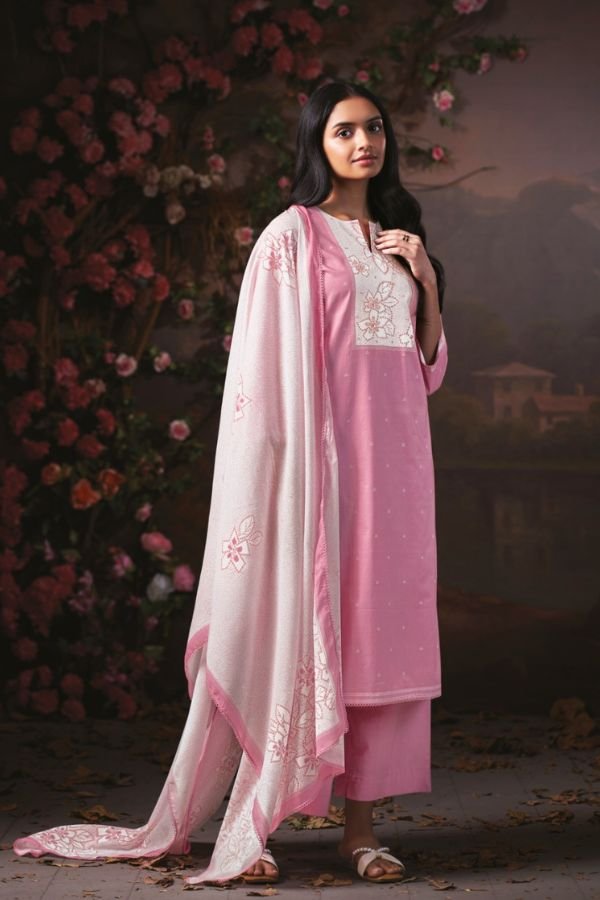 Ganga Fashion Cryska S4882 Premium Cotton Suit S4882-C