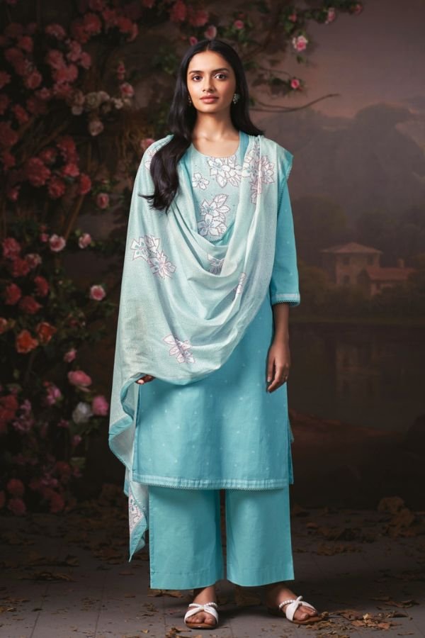 Ganga Fashion Cryska S4882 Premium Cotton Suit S4882-D