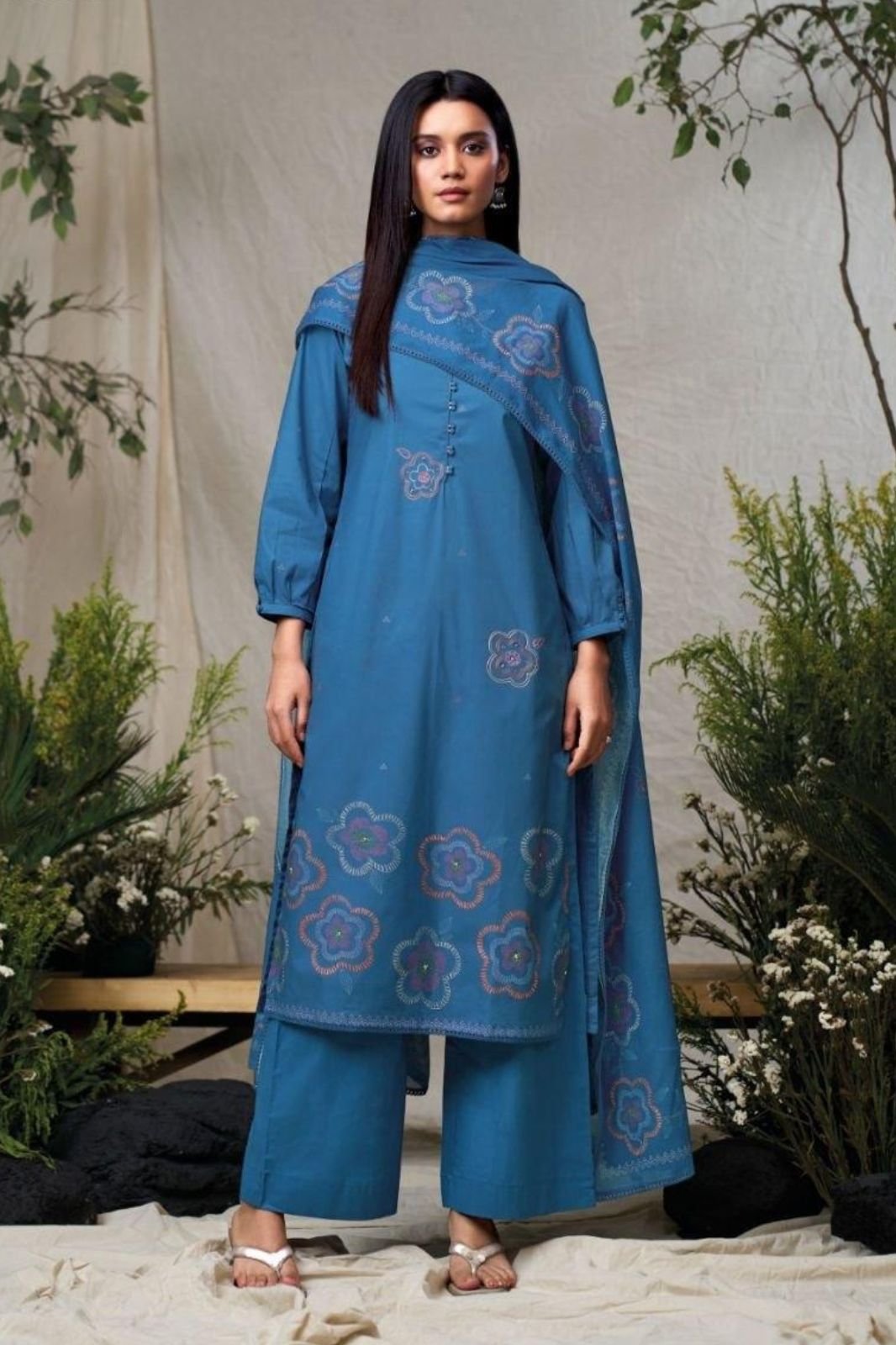 Ganga Fashion Darpika S4699 Premium Cotton Suit S4699-B
