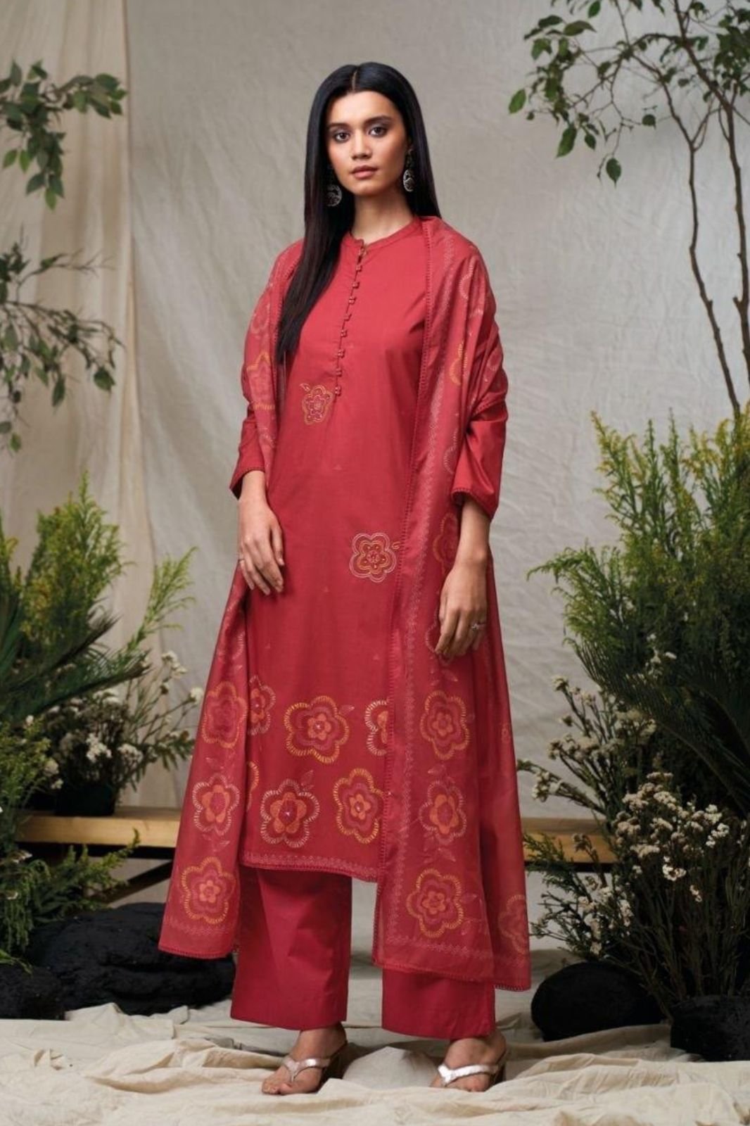 Ganga Fashion Darpika S4699 Premium Cotton Suit S4699-C