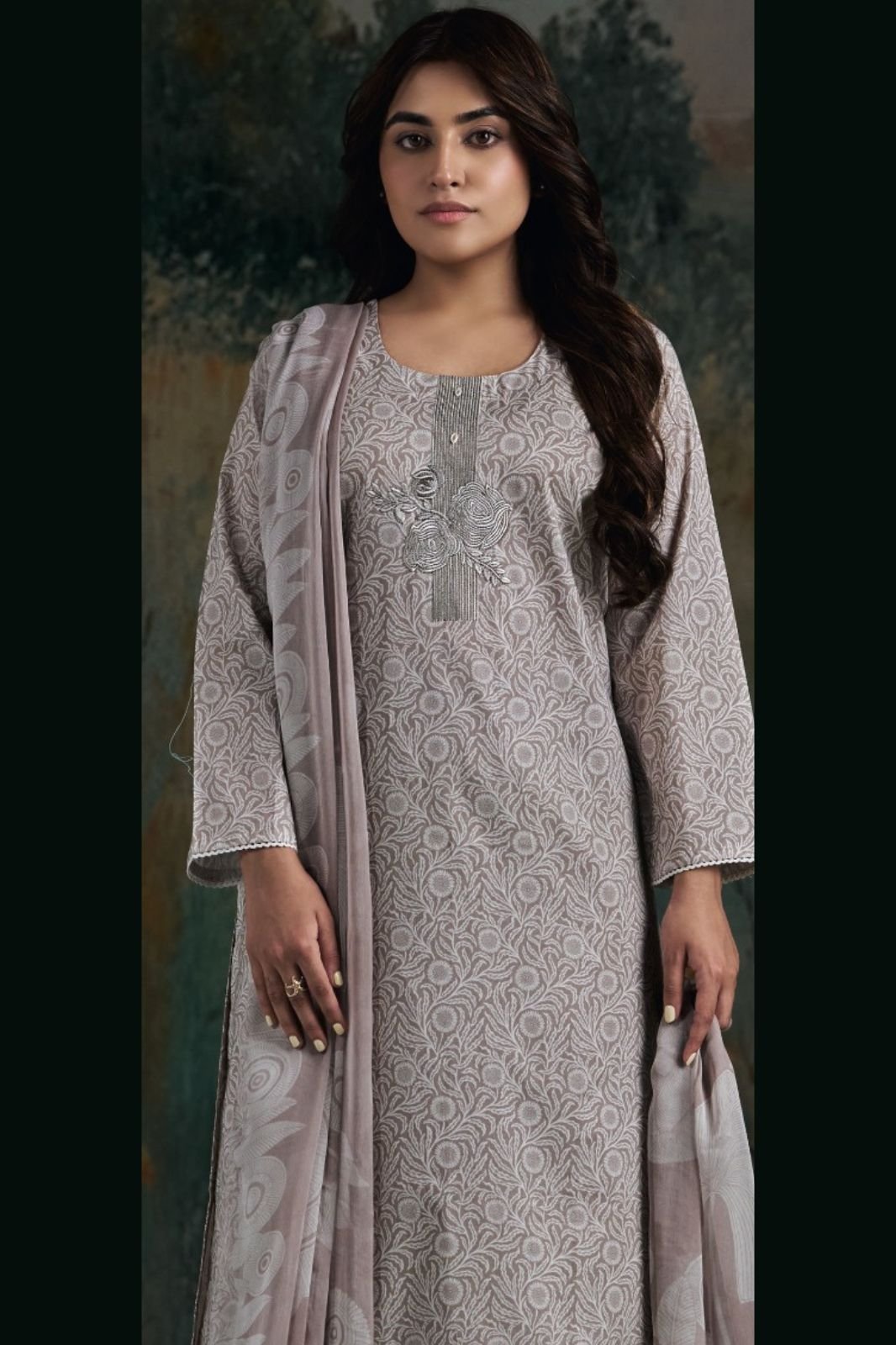 Ganga Fashion Darvikaa S4940 Premium Cotton Suit S4940-A