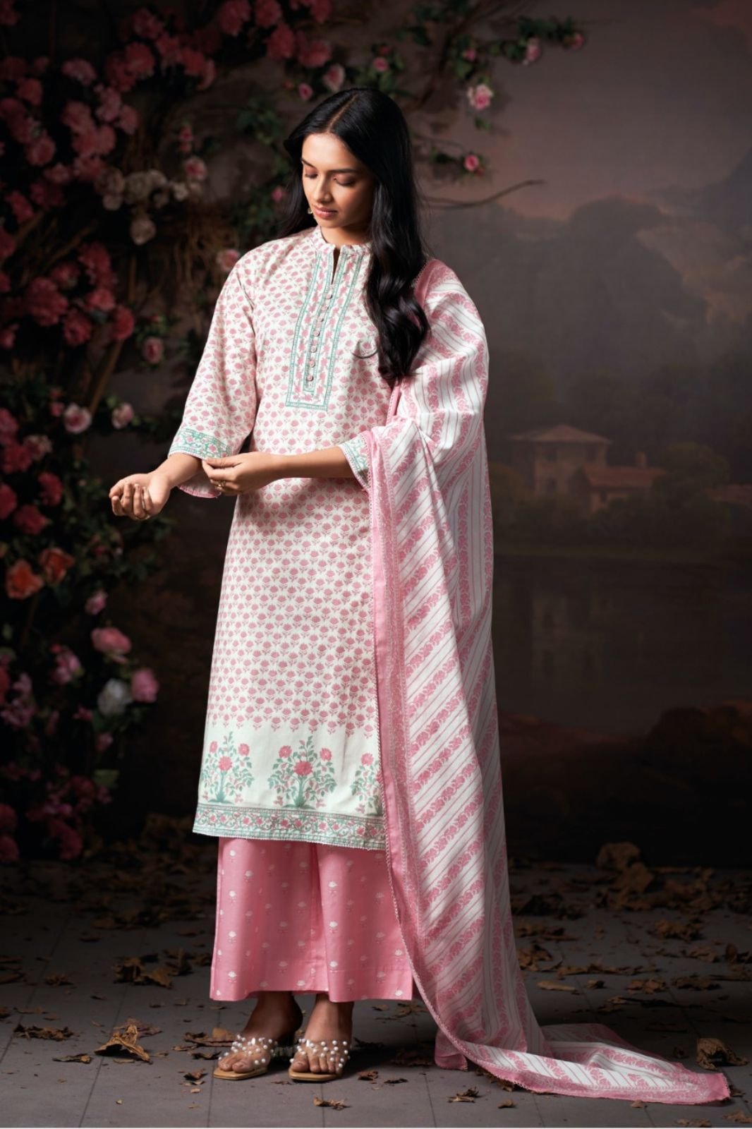 Ganga Fashion Dhrisha S4925 Premium Cotton Suit S4925-A