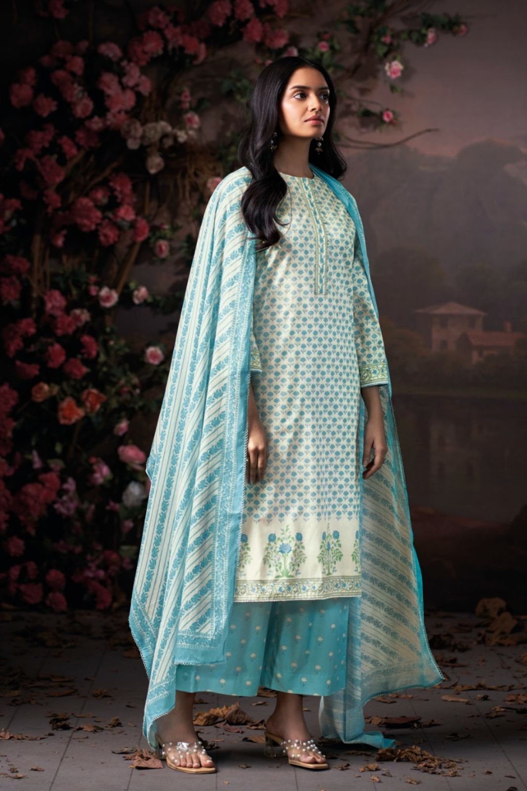 Ganga Fashion Dhrisha S4925 Premium Cotton Suit S4925-D