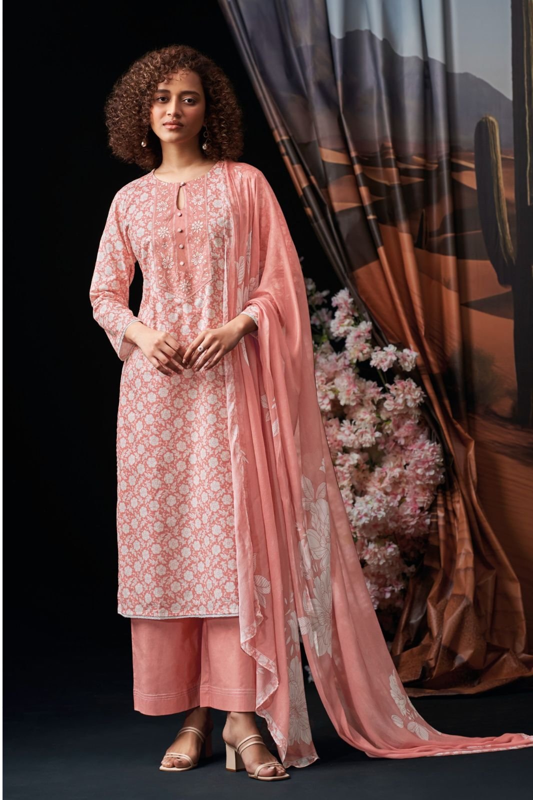 Ganga Fashion Eshara S4667 Premium Cotton Suit S4667-A