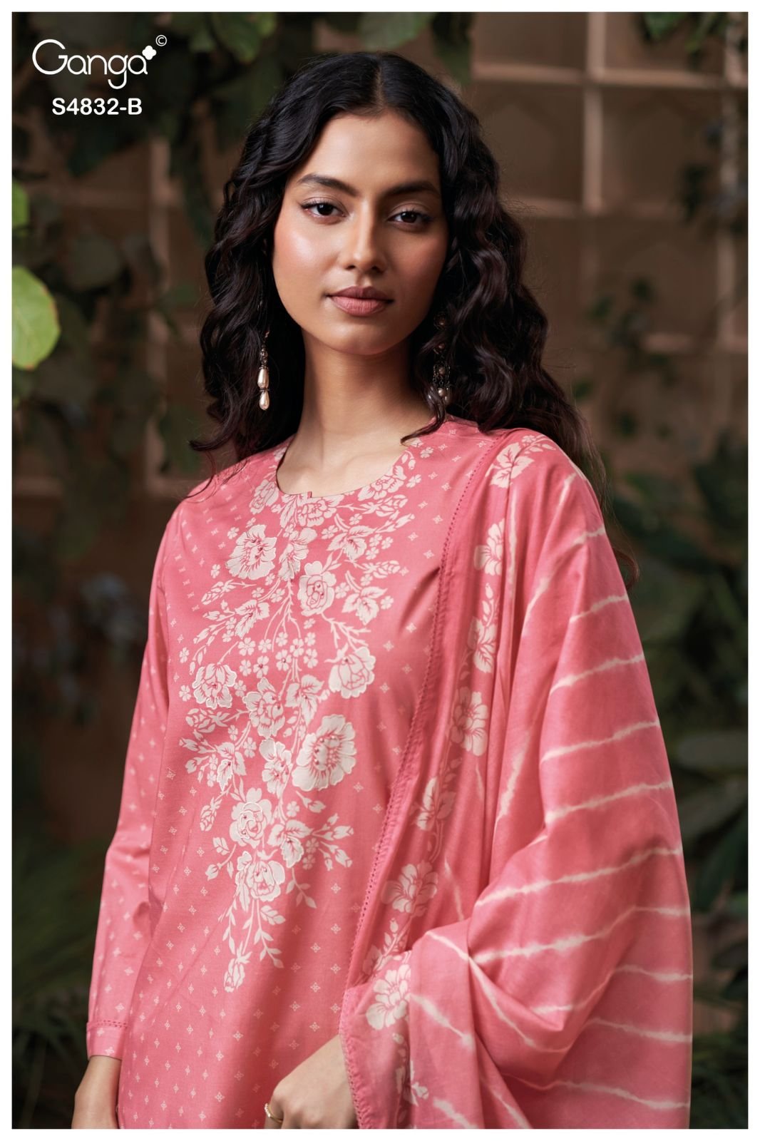 Ganga Fashion Havya S4832 Premium Cotton Suit S4832-B