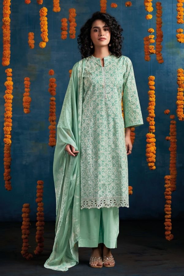 Ganga Fashion Hespera S4809 Premium Cotton Suit S4809-A