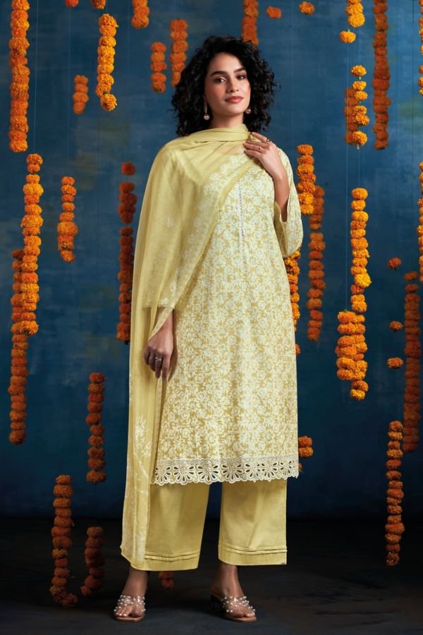 Ganga Fashion Hespera S4809 Premium Cotton Suit S4809-D
