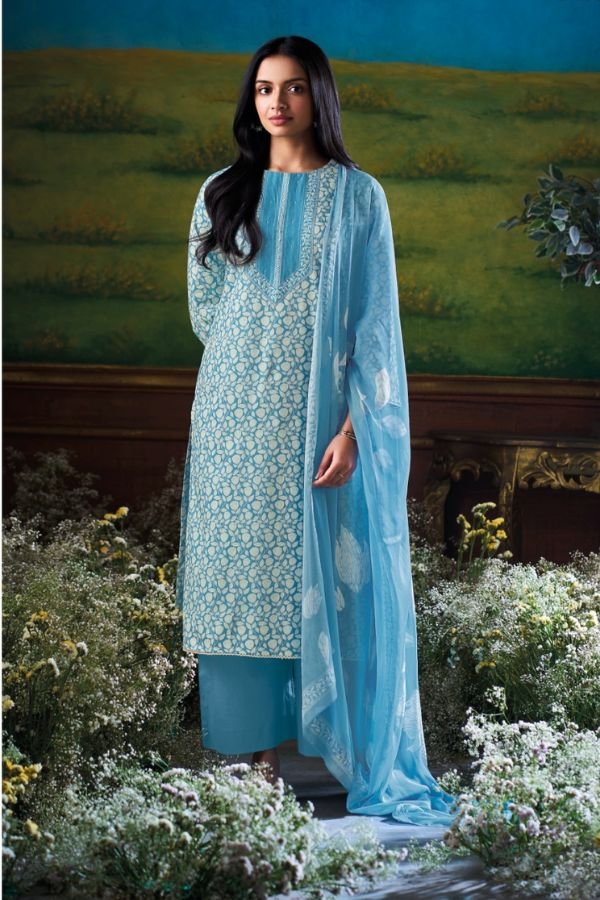Ganga Fashion Hiyanika S4666 Premium Cotton Suit S4666-C