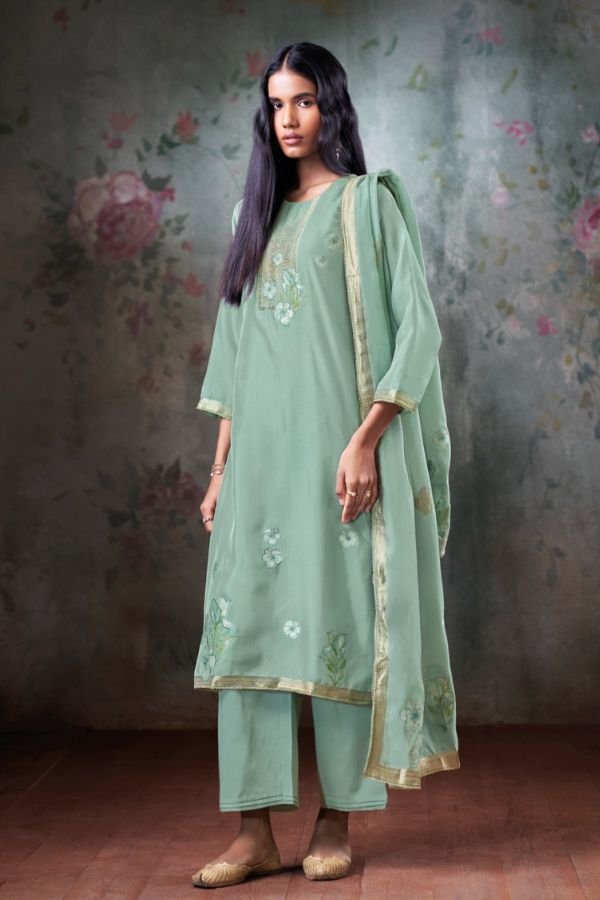 Ganga Fashion Ishvanshi S5047 Silk Salwar Suit S5047-C