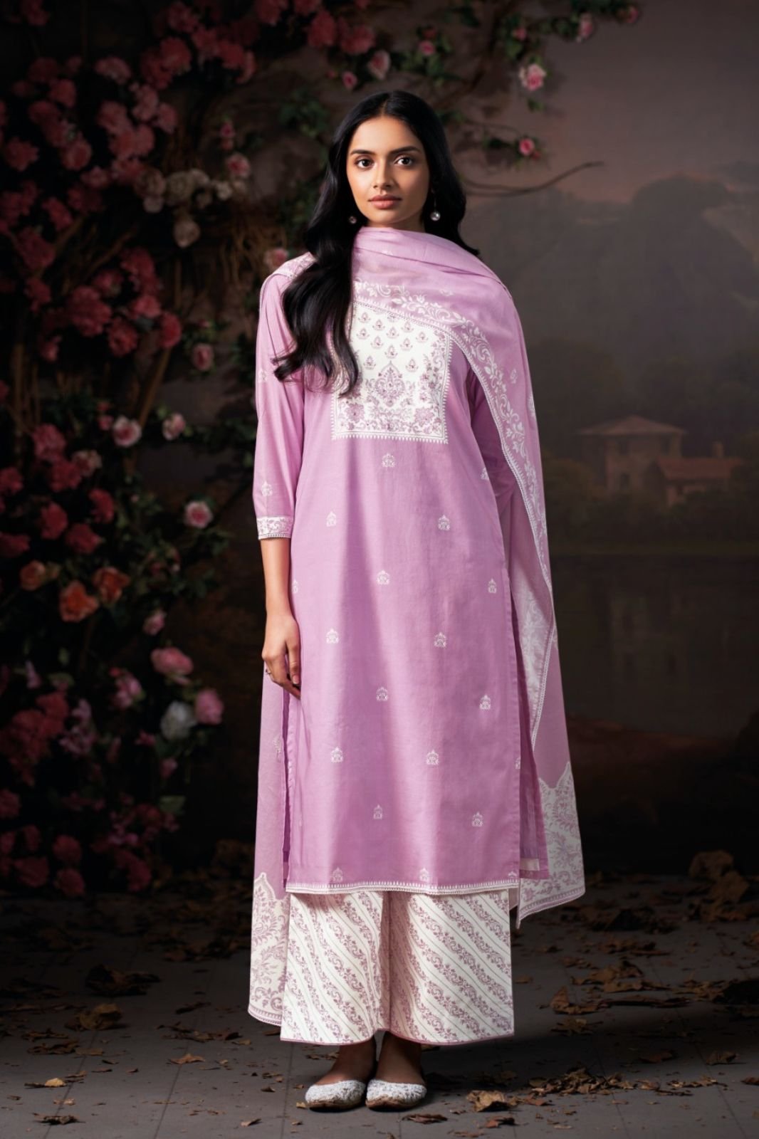 Ganga Fashion Ivania S4963 Premium Cotton Suit S4963-A