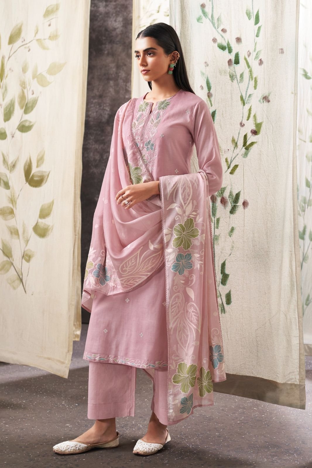 Ganga Fashion Jezra S4822 Premium Pure Mul Suit S4822-A